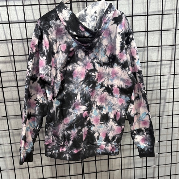 Kangol Blue and Gray Tie-Dye Hoodie - Picture 3 of 8